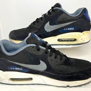 Nike Men's Air Max 90 Essential 'Black Blue' Size 11 537384-041
